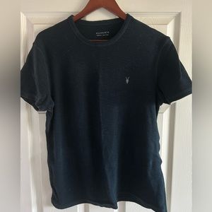 All saints men’s navy blue tshirt